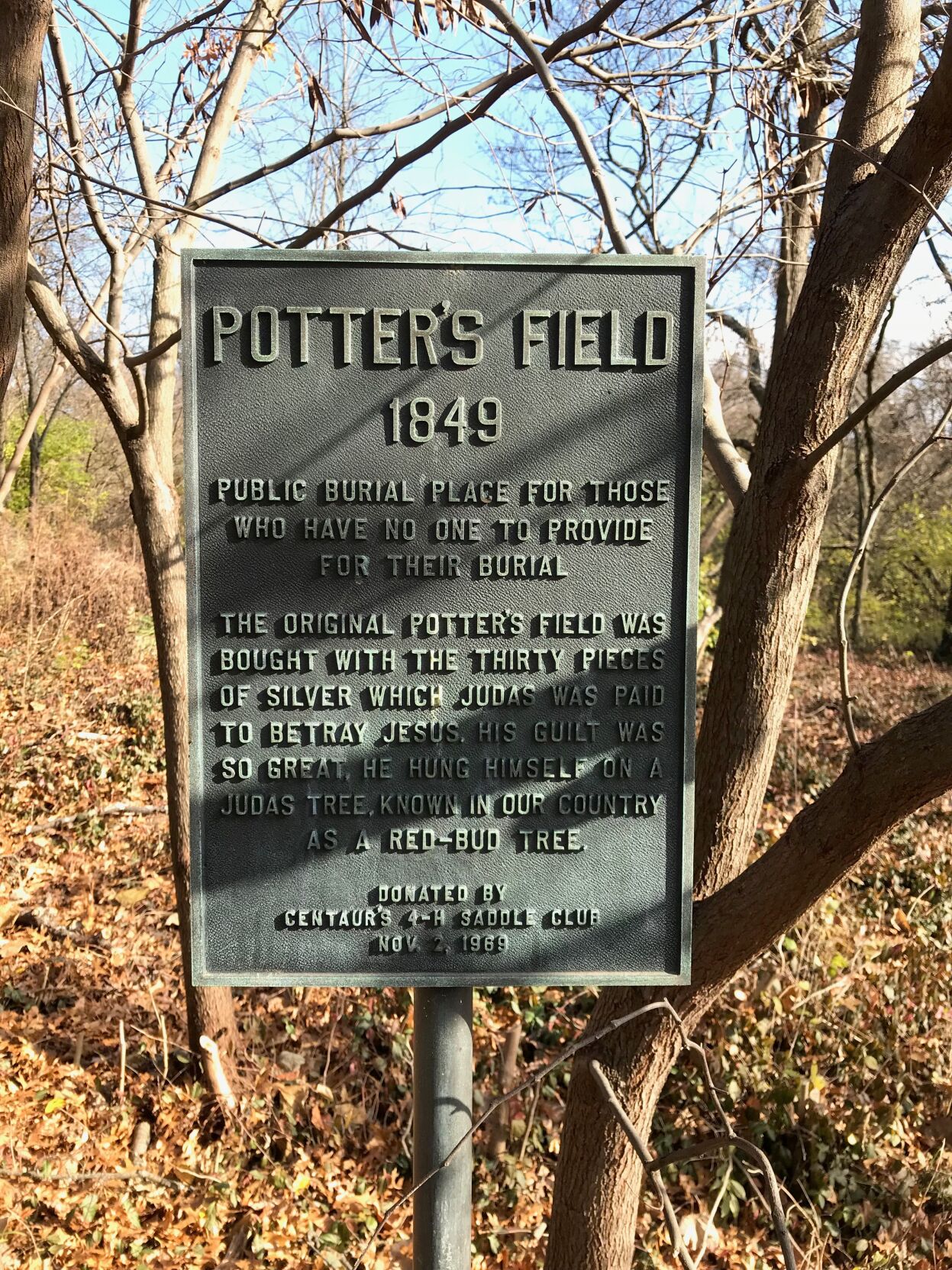 Potter's Field cemetery 2